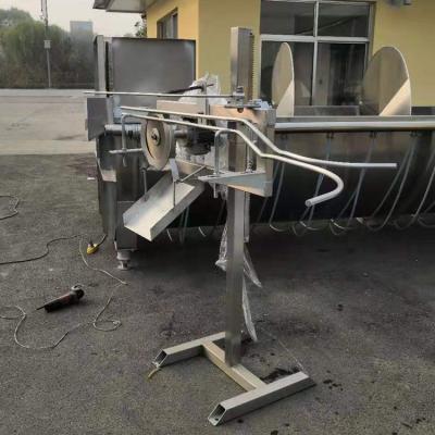 China Automatic Head Cutter POULTRY /automatic chicken head chicken cutting machine/automatic chicken head removal machine for sale