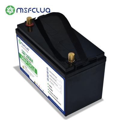 China Power Tools MSFCLUA lithium ion batteries 12 v 24 volt Lifepo4 Battery 50Ah 100ah 120ah 150ah 200ah 300ah Solar Lithium battery pack for sale