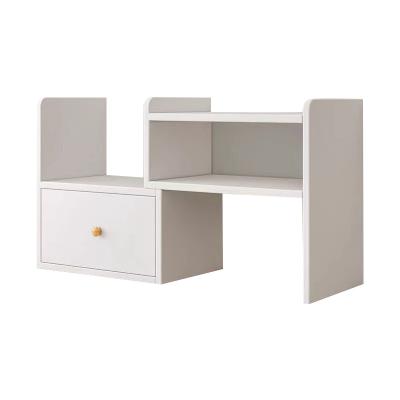 China Contemporary Elegant and Practical Living Room office Storage with Modern Wooden Bookshelves and Integrated Cabinets for sale