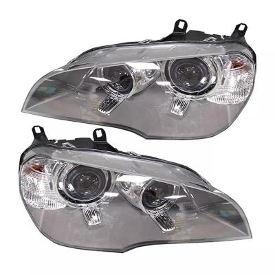 China Suitable Half Headlight Car Assembly For X5 Series E70 OE Number 63117240791 63117240792 Auto Lighting Systems Headlights As Picture for sale