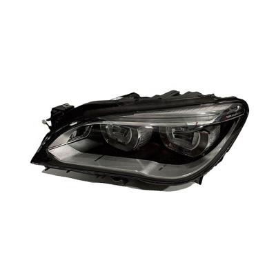 China car accessories auto lighting systems led Assembly For BMW 7 Series F02 F01 LED Strip Angel Eyes Front Headlight 2009-2015 Year 7-SERIES (F02) for sale