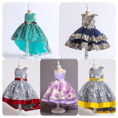 China 2023 Hot Style Anti-wrinkle High Quality Princess Dress Lolita Flower Embroidery Girl's Elegant Dress for sale