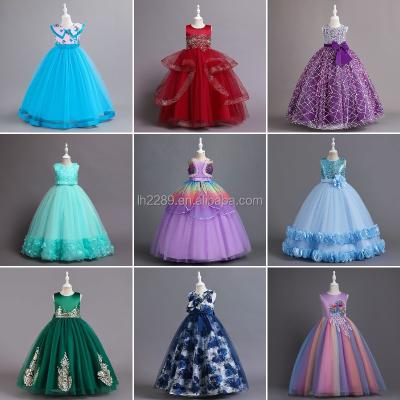 China High Quality Anti-wrinkle Girl Dress 4-12 Year Birthday Party Princess Dress for sale