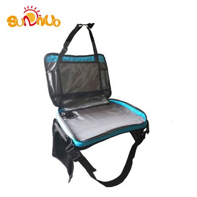 China Deluxe Car Organizer For Kids Car Ride Tray - 3 in 1 Travel Activity Station Bag Kids Car Seat Travel Tray for sale