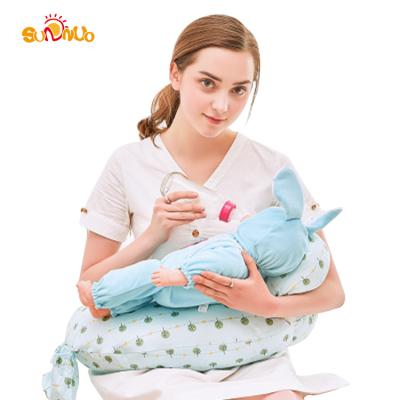 China New Cartoon Cartoon Pregnant Woman Baby Pillow Multi Function Breastfeeding Nursing Pillow for sale