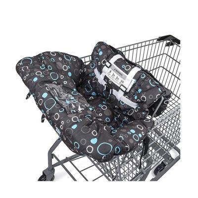 China 100% Eco-Friendly SUNNUO Best Sale Shopping Hammock Premium 2 in 1Easy Install Shopping Cart Covers For Baby for sale