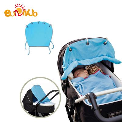 China 2019 High Quality Durable Sunshade Curtain Protect Baby Stroller Pram Sunshade Cover for sale