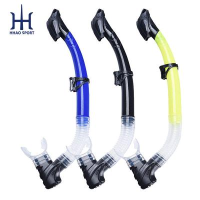 China Snorkeling Food Grade Silicone Mouthpiece Dry Snorkeling Snorkel Upper Left Side Tube for sale