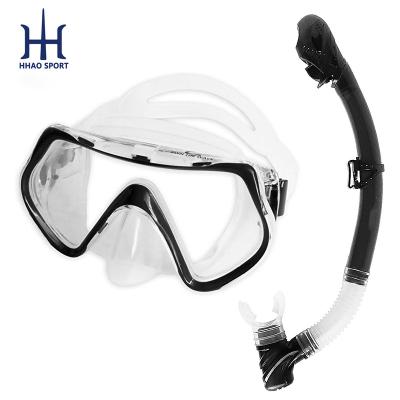 China CE Snorkeling Certified Diving Mask And Snorkel Adults Diving Breathing Tube Kit Set Manufacturer for sale