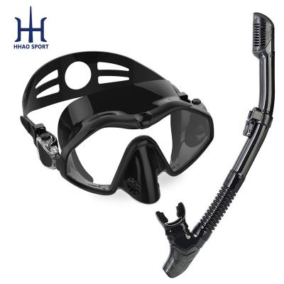 China Professional Freediving Scuba Diving Equipment Snorkel And Snorkeling Mask Set for sale