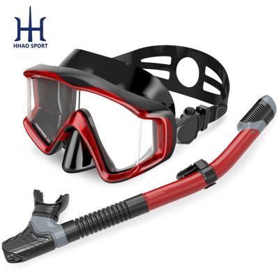 China OEM Custom Snorkeling Snorkeling Snorkeling Tube Diving Face Mask And Fog Shield Set for sale