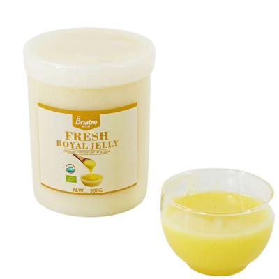 China 500g Hot Selling Quality 500g Plastic Jar Wholesale Organic Jelly Organic Fresh Royal Royal Fresh Jelly-2 Bottle for sale