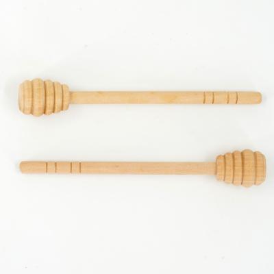 China Sustainable Natural Quality Multiple Sizes Administer Honey Stick Dipper From Eco-Friendly Wooden Spoon for sale