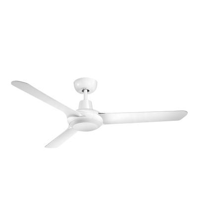 China Hotel Most Popular Hot Sale Modern High Quality White Ceiling Energy Saving Ceiling Fan for sale