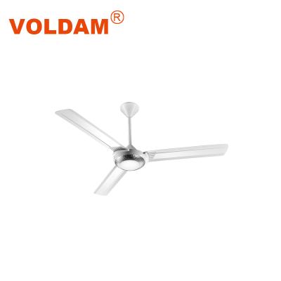 China New Design High Power Metal Motor Strong Modern Pure Copper Blade Motor White Energy Saving Air Ceiling Fan For Home for sale