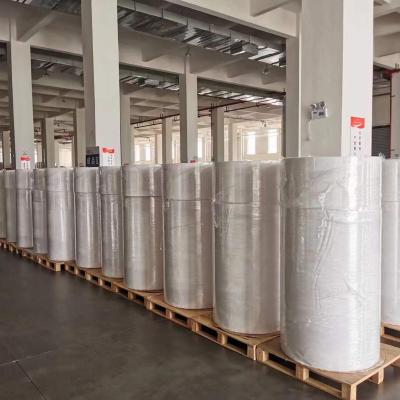 China Waterproof Premium Top Coated Jumbo Roll Label Self Adhesive Direct Thermal Material For Shipping Labels Logistics Label for sale