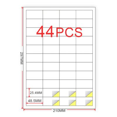 China Scratch-A4 Sheet Label FBA Label Sticker Amazon Shipping Label SKU Barcode For Laser/Inkjet Printer for sale