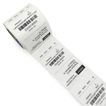 China LabelChoice Barcode Semi Annotate Self Adhesive Label Shipping Label 4x6 Label Rolls For Zebra/Sato/TSC/Transfer Printers for sale