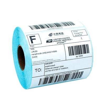 China Oilproof Waterproof Scratchproof Direct 4x6 Thermal Labels 220 Pcs 250pcs Per Roll Shipping Adhesive Label Sticker for sale