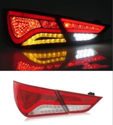 China Auto Car Headlights Tail Rear Lamp Lighting Housing Plastic For Hyundai Sonata 2015 Sonata for sale