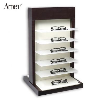 China Environmental Friendly Multilayer Acrylic Glass Display Rack And Display Cabinet For Shopping Mall Display for sale