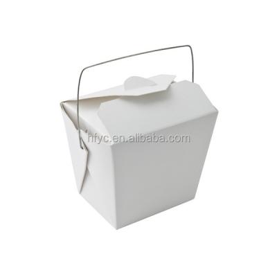 China Yuanchuan Disposable Chinese Noodle Box Paper Noodle Box Takeout Box for sale