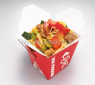 China Best Disposable Selling Hot Products Chinese Food Packaging Box Chinese Food Noodle Box for sale