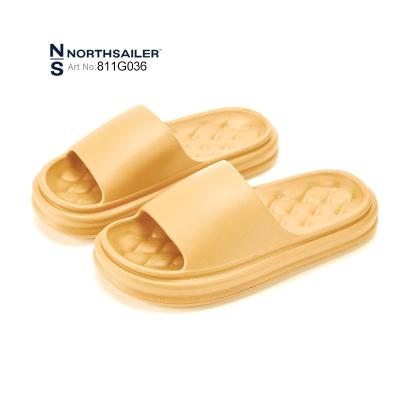 China Cushioning New Lady Outdoor Indoor Molded Beach EVA Slides Mules Ladies EVA Multi Color Cushioned Women Slipper Pool Sandals Men for sale