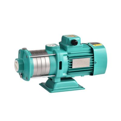 China Commercial Attractive Stainless Steel Factory Buildings Water Supply Multistory Horizontal Pump for sale