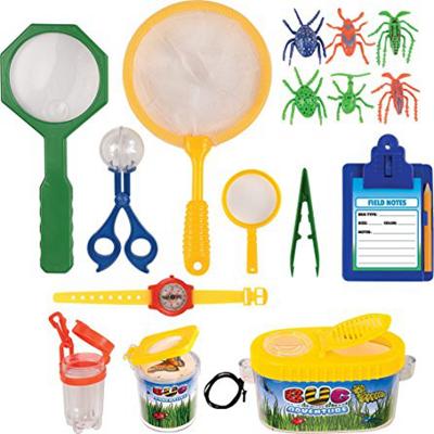 China PC & PS Bug Bug Adventure Set 18 PC Backyard Exploration Bug Collection Kit - Includes Compass, Tweezers, Bug Carrier, Butterfly Net for sale