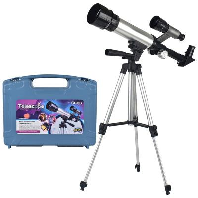 China Astronomical Telescope Refracting Aperture 50mm Focal 360mm Alloy Refractor Scope With Suitcase Tripod Child Telescope Great Gift B36050 for sale