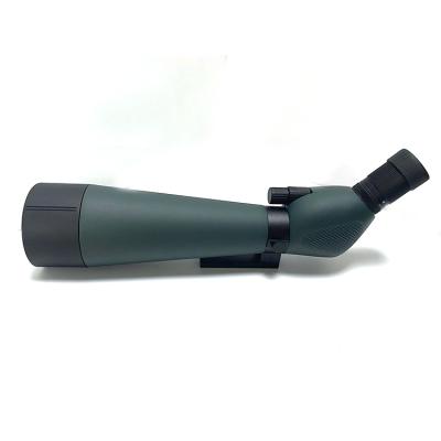 China Rubber ED Spotting Scope Target Shooting 20-60x80 To Waterproof Spotting Scope With Tripod for sale