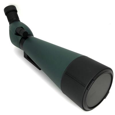 China Zoom 20-60x80 Rubber Spotting Scope Waterproof Lens Monocular ED FMC Scope With Tripod for sale