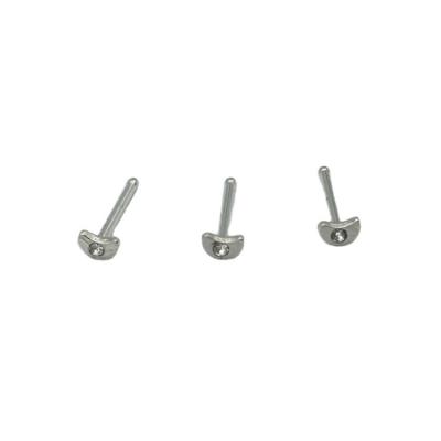 China 2022 Factory Wholesale Fashion Jewelry Tiny Nose Stud Stainless Steel for sale