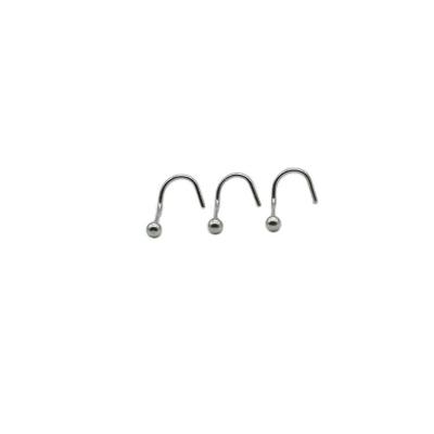 China CLASSIC Indian Nose Stud 303c Stainless Steel Piercing Jewelry for sale