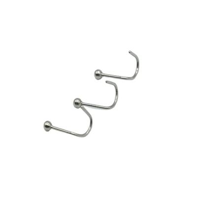 China New CLASSIC Stainless Steel Art 303c Nose Stud 40 Nose Studs for sale