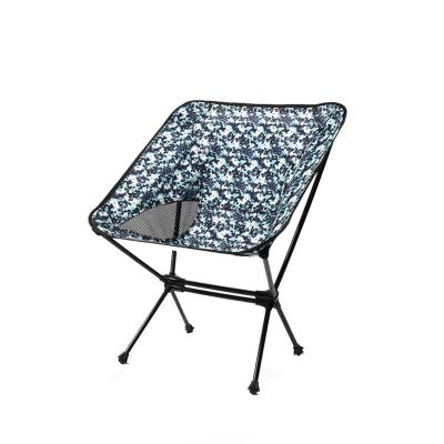 China Modern Custom Cheap Outdoor Furniture Collapsible Aluminum Frame Folding Raising Fishing Chair With Backrest for sale