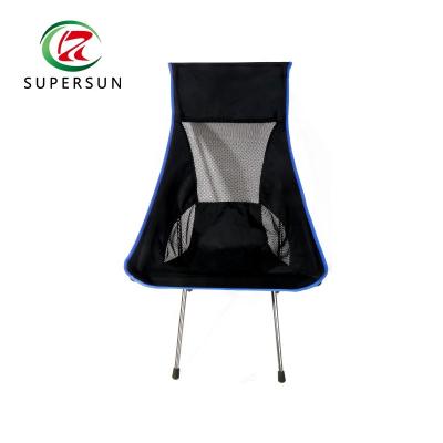 China 2020 Factory Price Aluminum Fabric 7075 600D Hign Easy-carry Folding Chair for sale