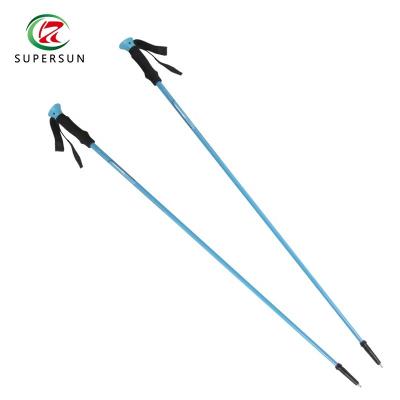 China EVA Handle Confiber Fiber Ultralight Lightweight Alpine Ski Pole for sale