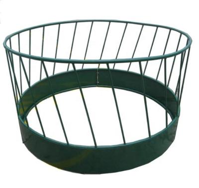 China Good quality cattle and horse use factory supply different kinds of galvanized sheep / cattle / horse bale round feeder for sale