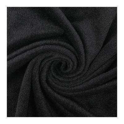 China Global bestseller soft to the touch 100%polyester imitation super soft beibei velvet fabric for sale