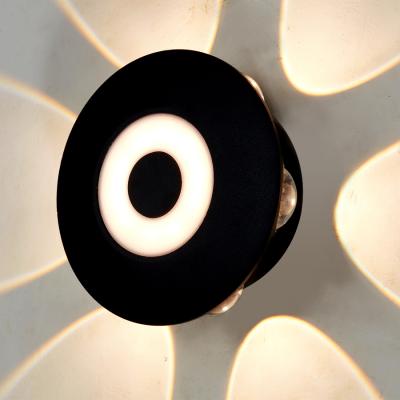 China Garden 6W CE ROHS Outside Modern Hotel Decor Led Wall Lamp for sale