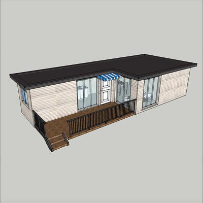 China Cheap Ready Made Carport Prefab Houses Expandable 2 Bedroom Prefab Container Homes House for sale