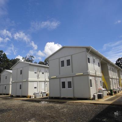 China Cheap Modern LNG Project Png Box House Flatpack Modular Portable Housing Units Homes Modular Steel Building for sale