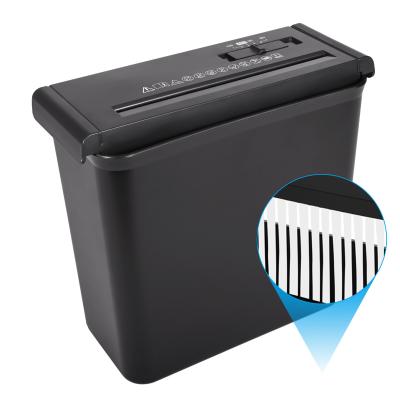 China 10L 5 sheets Strip Cut Paper Shredder Document Shredding Machine CS522S Home Office Shredder for sale