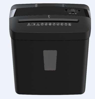 China C220P 6 sheets Commercial Cross Cut Shredder 13L Basket Document Paper Shredder for sale