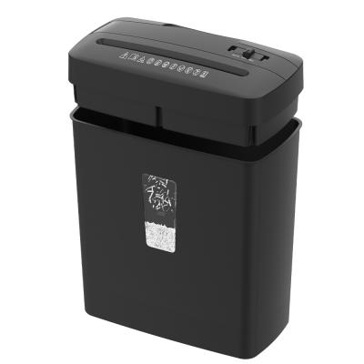 China P4 Cross Cut Office Paper Shredder 6 Sheet Credit Card Destroyer With 13L Small Size Bin For Home Use C220P-6 for sale