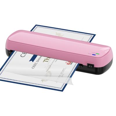 China OEM color A4 photo laminator LM2001 office document laminating for sale