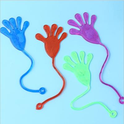 China Stress Relax Wacky Squishy Toy Stress Reliever Stretchy Glitter Fun Sticky Fingers Cheap Sticky Hands Squishy Toy For Kids for sale