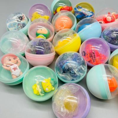 China Popular Wholesale Action Toy Capsule Ball With Assorted Small 65 Mm Capsule Toys For Selling for sale